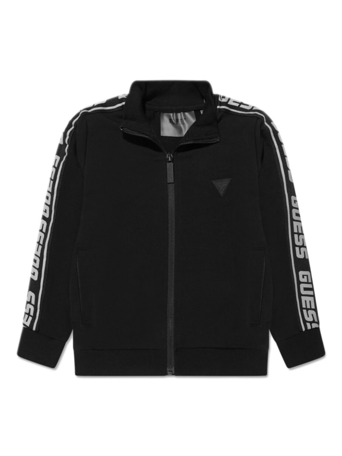 

guess kids спортивный топ с логотипом, черный