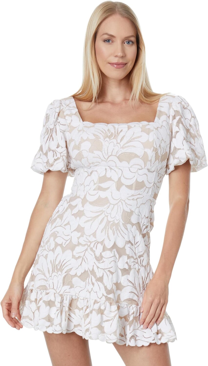 

Короткое вечернее платье BCBGMAXAZRIA, цвет Natural