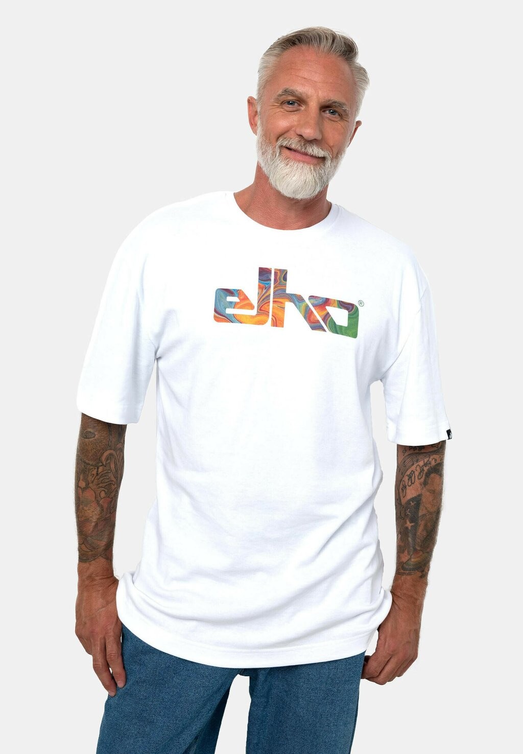 

Рубашка с принтом ELHO