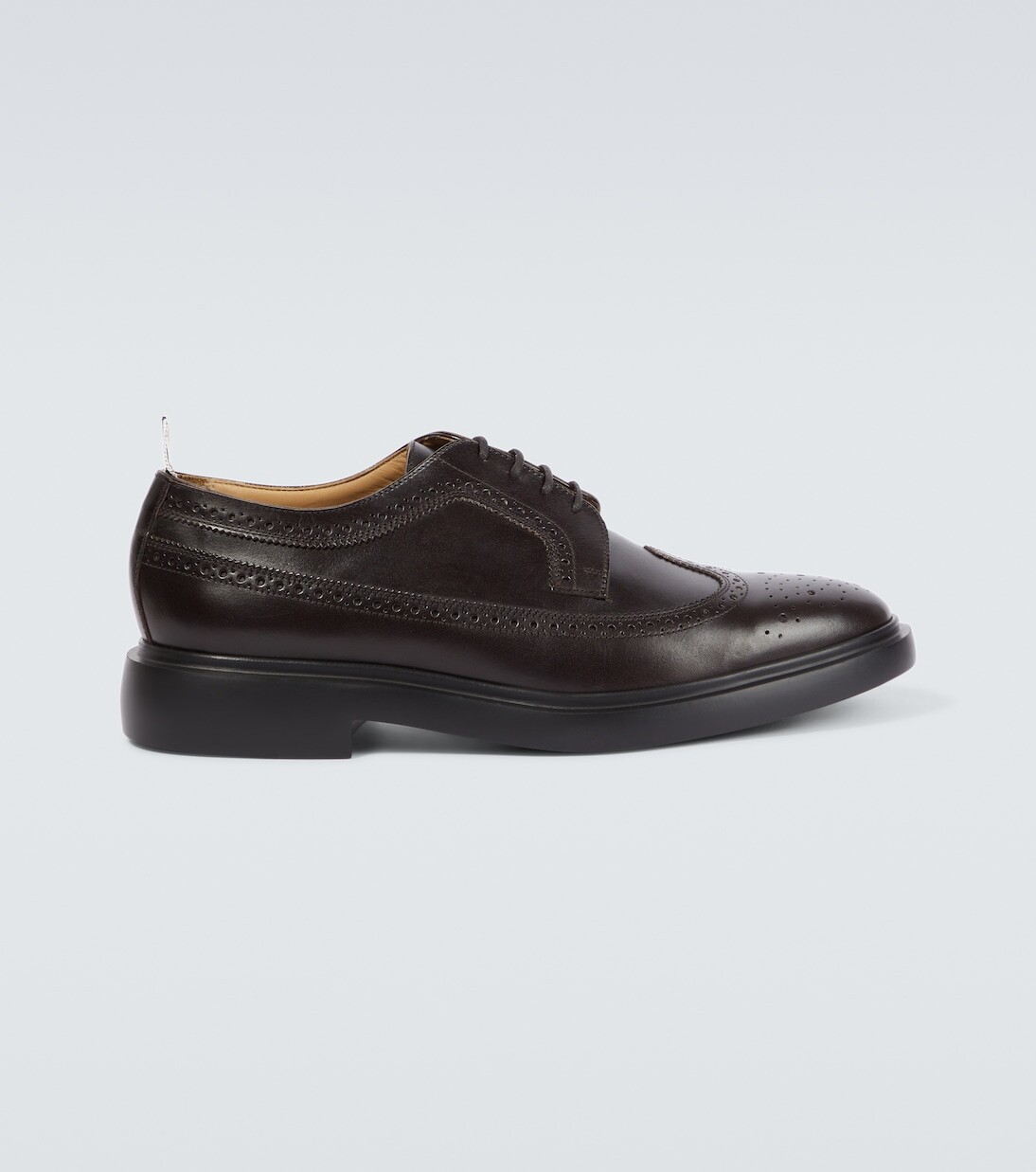 

Кожаные туфли дерби longwing Thom Browne, коричневый