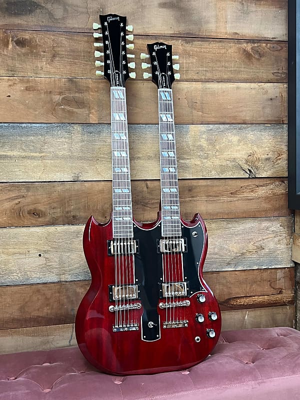 цена Электрогитара Gibson Custom EDS-1275 Doubleneck 2023 - Cherry Red