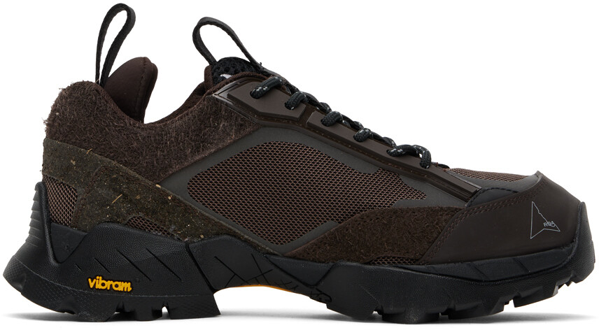 

Коричневые кроссовки Lhakpa Roa, цвет Brown/Black