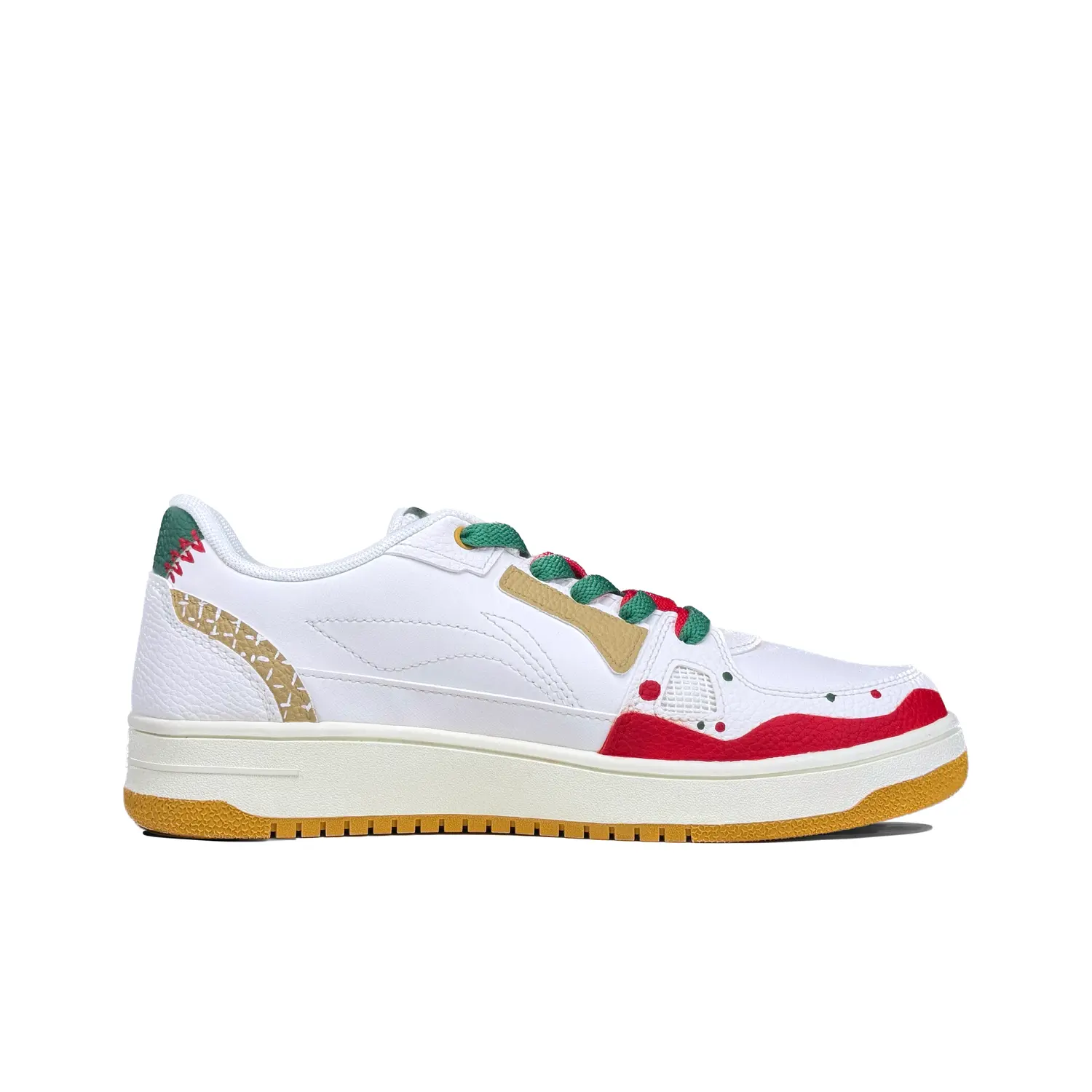 

Детские кроссовки для скейтбординга Kids Low-top бежевые Lining Young