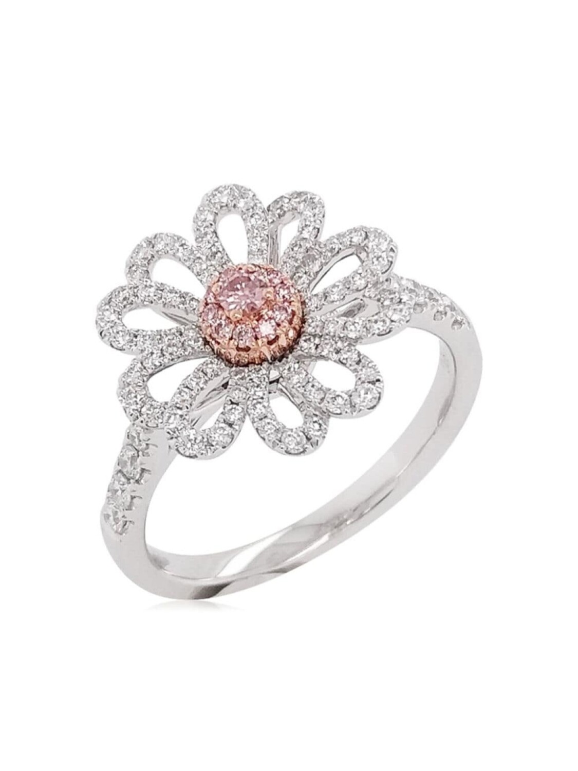 

Платиновое кольцо с бриллиантами HYT Jewelry, серебряный