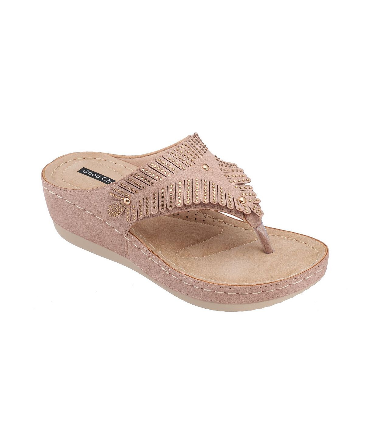 

Сандалии Virginia на танкетке GC Shoes, розовый