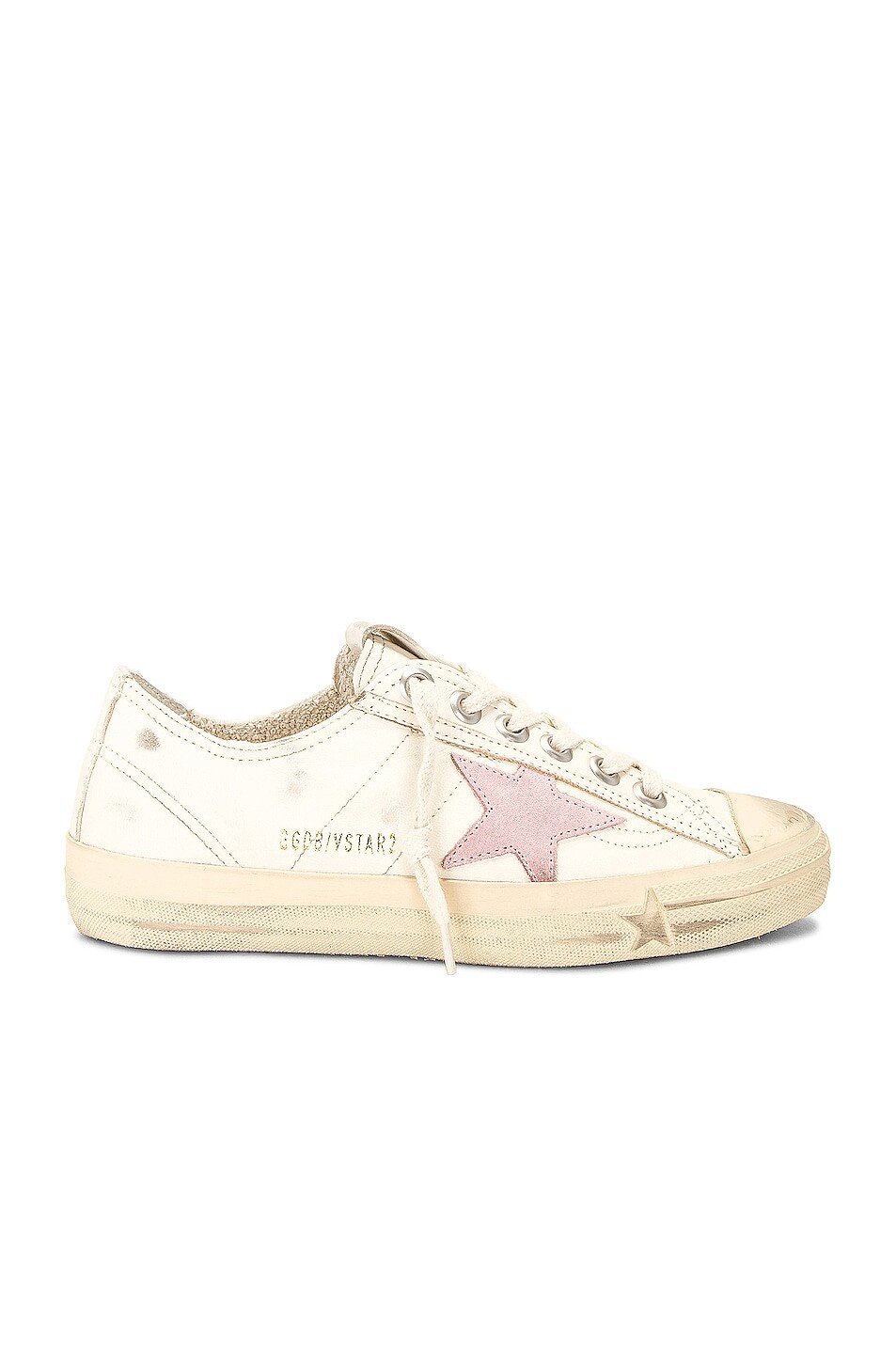 

Кроссовки Golden Goose V-Star 2, цвет Beige & Antique Pink