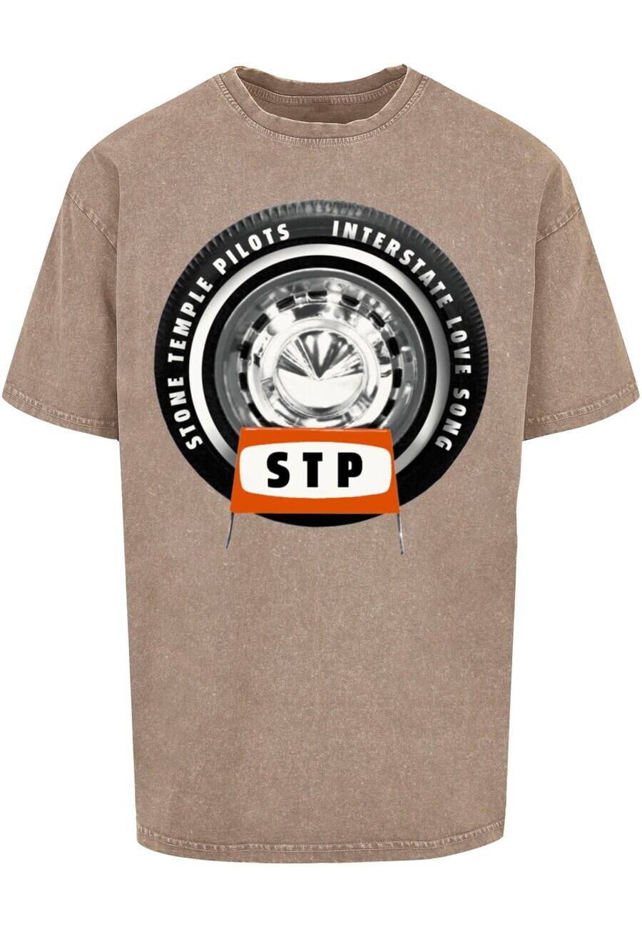 

Футболка Merchcode Stone Temple Pilots - Interstate Love Song Tire, коричневый