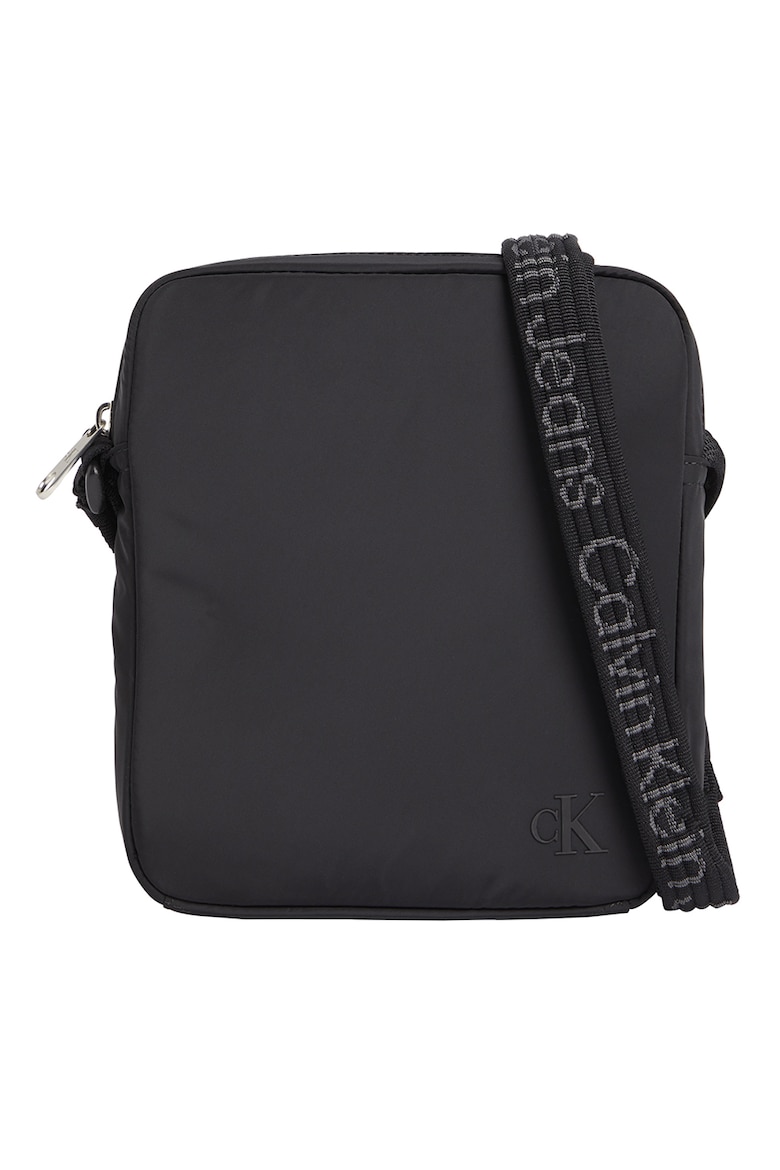 Сумка с регулируемым ремнем Calvin Klein Jeans, черный рюкзак tech camera с регулируемым плечевым ремнем calvin klein черный