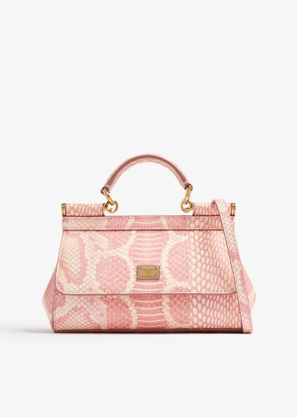 

Сумка Dolce&Gabbana Small Sicily, животный принт
