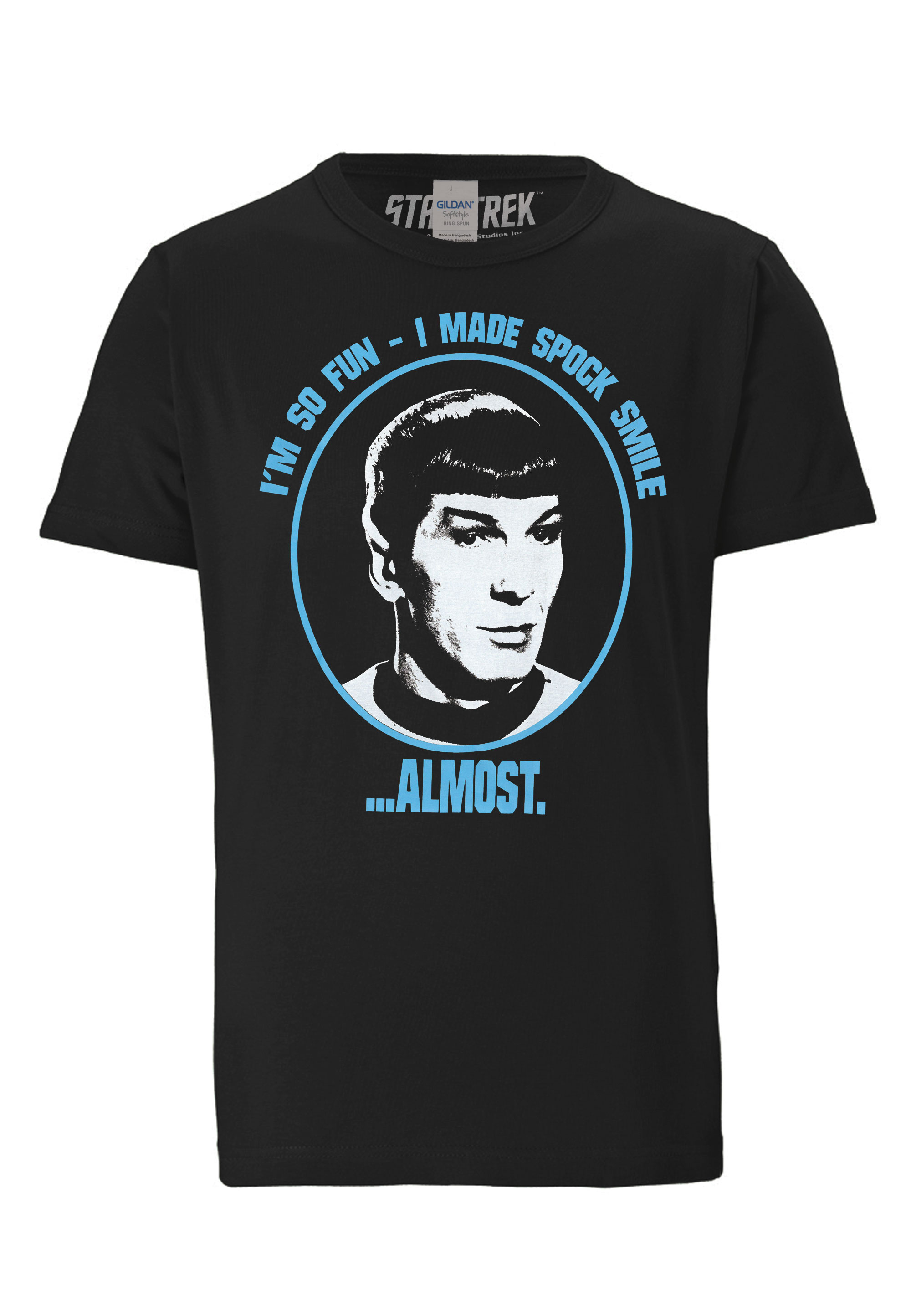 Футболка Logoshirt Star Trek Spock I'm So Fun, черный tubbz фигурка утка tubbz star trek spock
