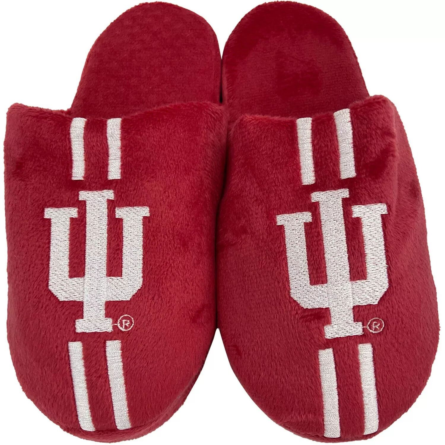 

Мужские полосатые командные тапочки FOCO Indiana Hoosiers