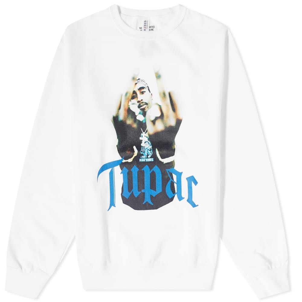

Свитер с круглым вырезом Wacko Maria Tupac, белый