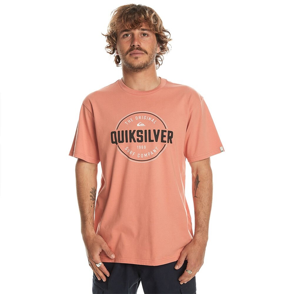 

Футболка с коротким рукавом Quiksilver Circle Ups, оранжевый