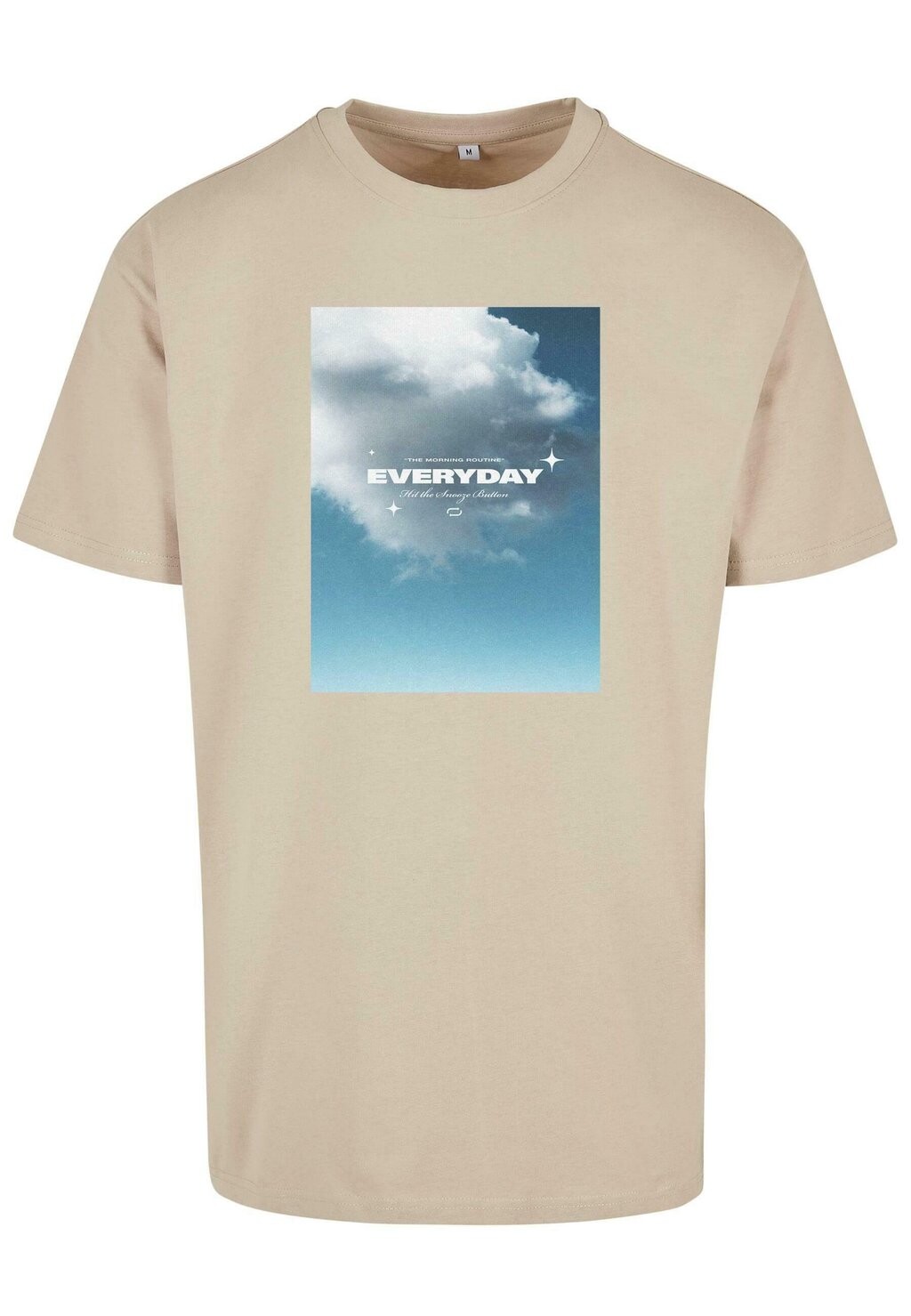 

Футболка с принтом Upscale by Mister Tee, песочный, Бежевый