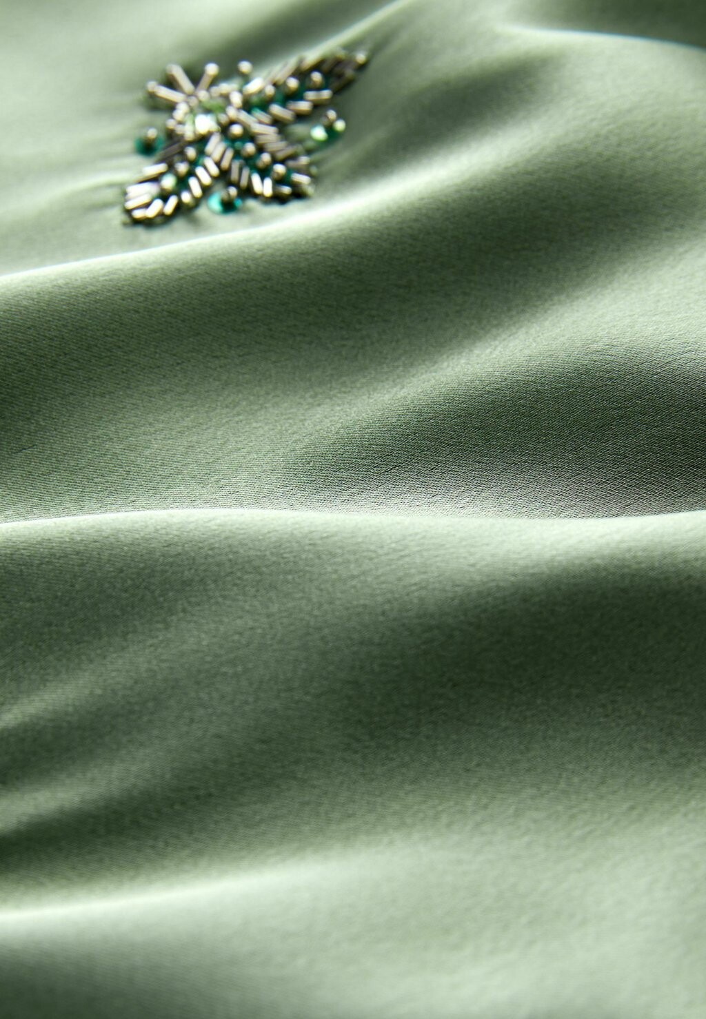 

Брюки EMBELLISHED WIDE LEG Next, зеленый