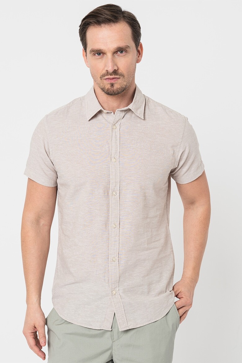 

Рубашка с короткими рукавами Jack & Jones, коричневый