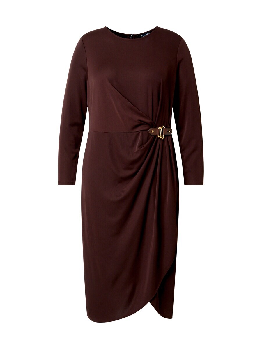 

Платье Lauren Ralph Lauren Plus Dress SABLISE, цвет Chocolate