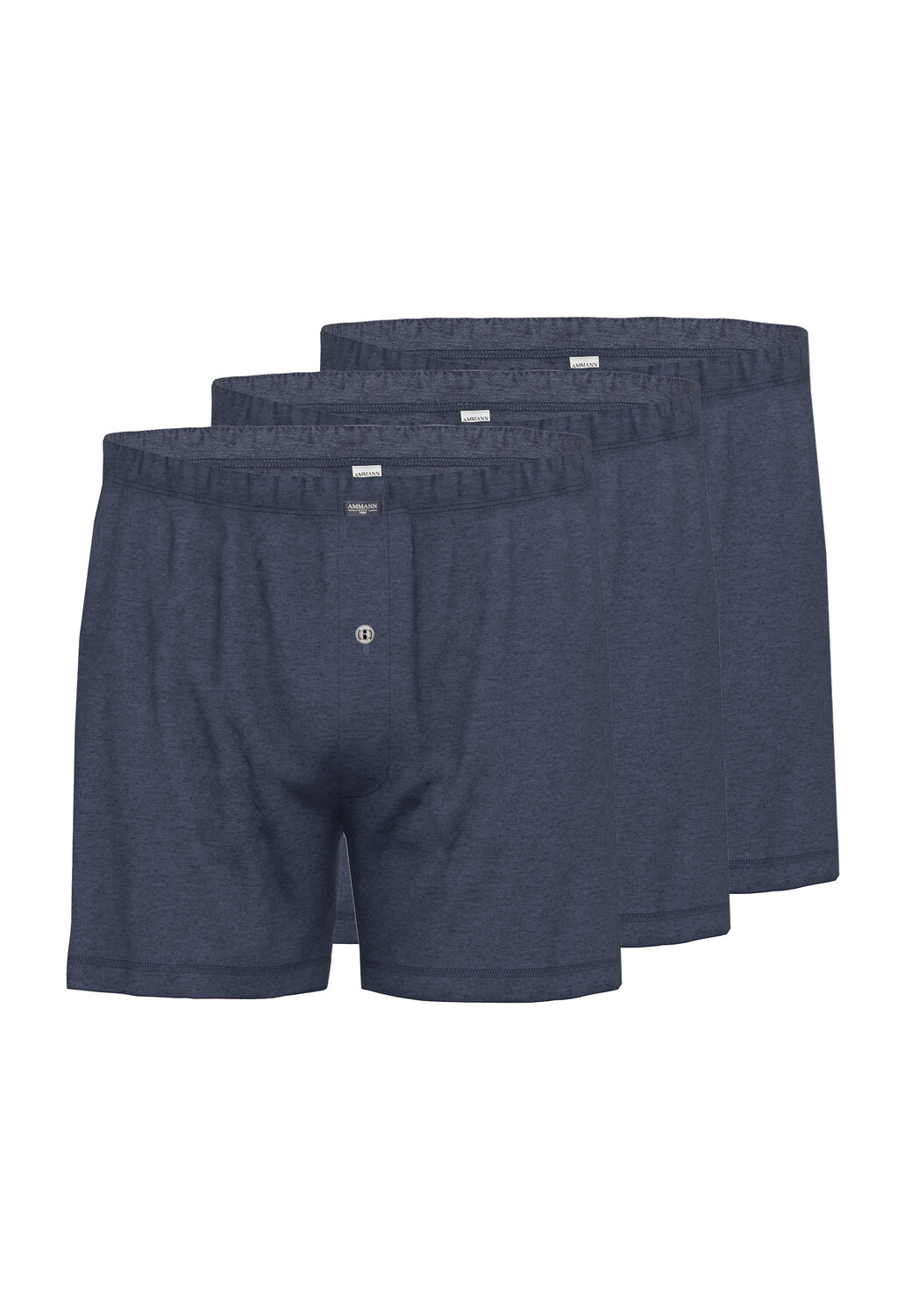

Боксеры Ammann Boxershort Denim, цвет Nightblue