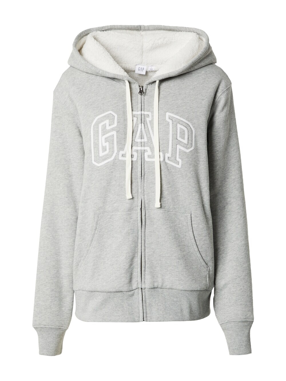 

Толстовка на молнии Gap, пестрый серый