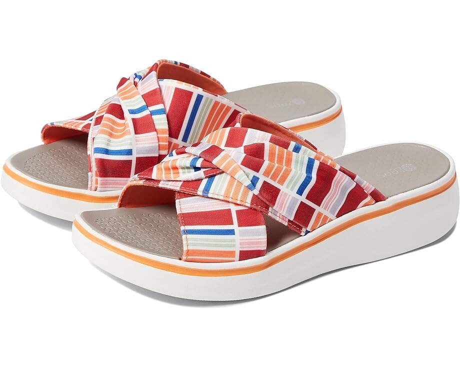 

Сандалии Bzees Take A Bow, цвет Island Stripe Fabric