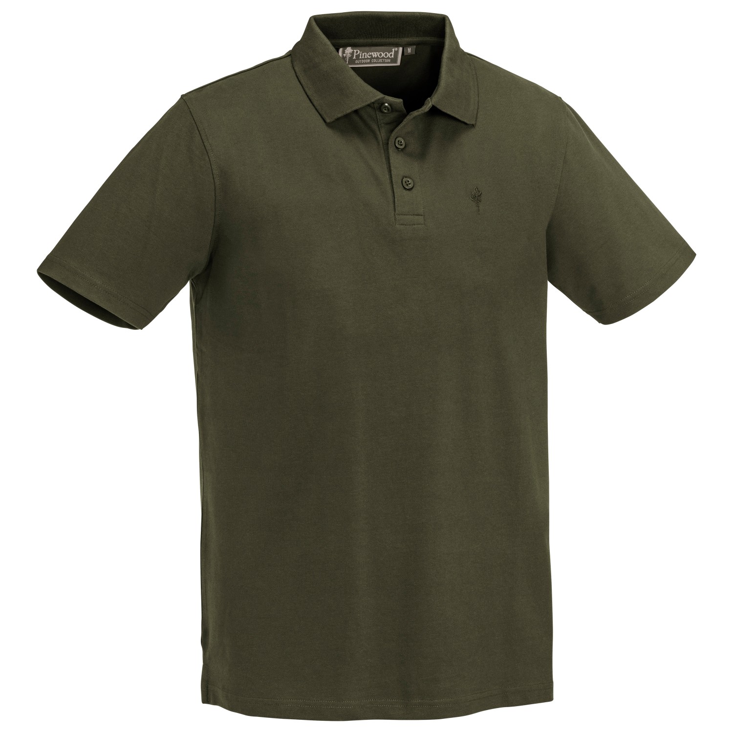 Рубашка поло Pinewood Värnamo Polo Shirt, цвет Mossgreen