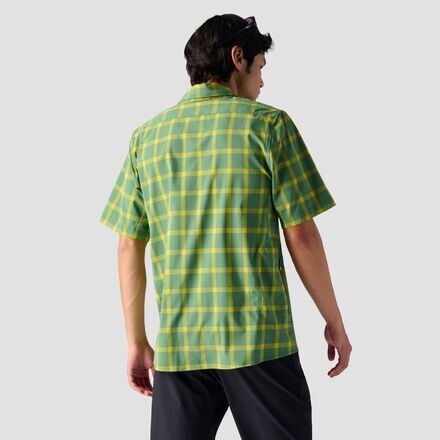 

Джерси MTB на пуговицах мужское Backcountry, цвет Elm Green Plaid