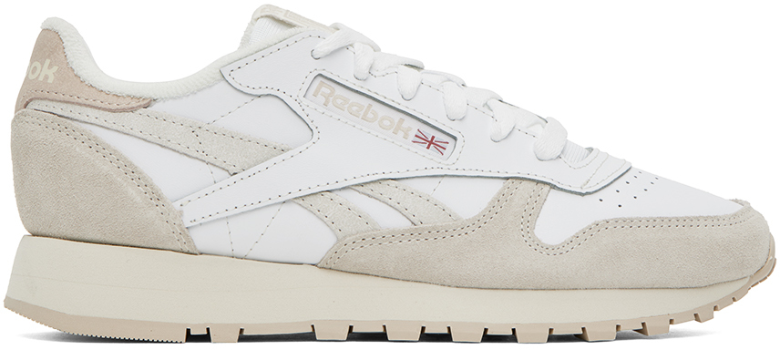 

Бело-серо-серо-коричневые классические кроссовки Reebok Classics, Коричневый, Бело-серо-серо-коричневые классические кроссовки Reebok Classics