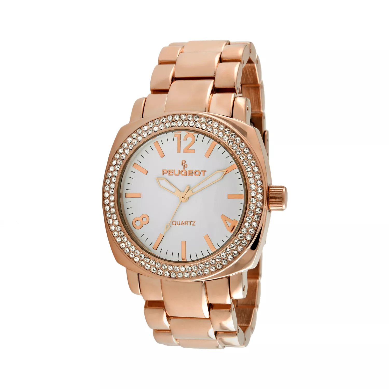 цена Женские часы с кристаллами - 7075RG Peugeot