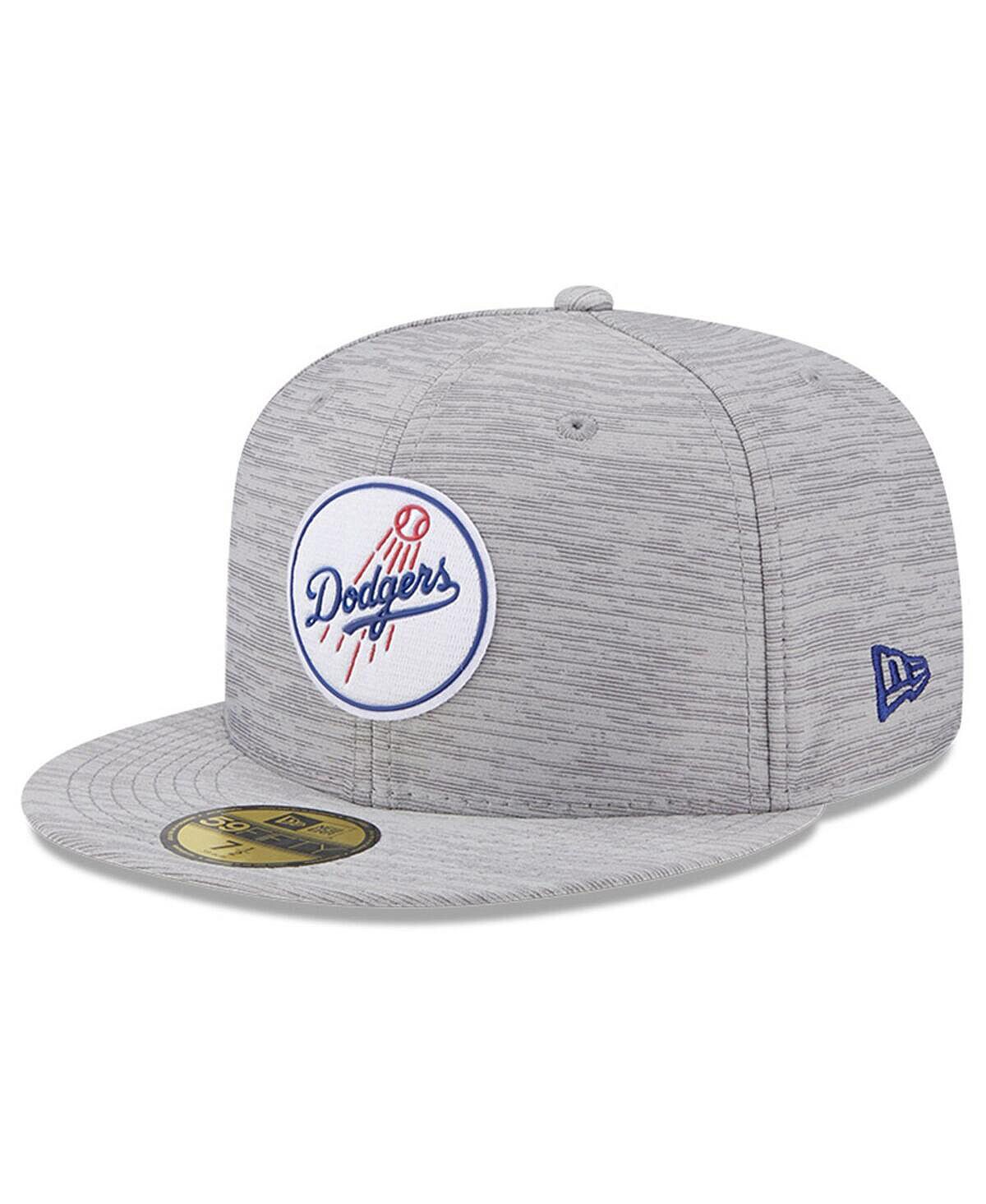 

Мужская серая приталенная кепка Los Angeles Dodgers 2023 Clubhouse 59FIFTY New Era