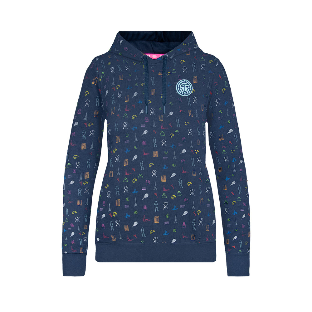 

Толстовка BIDI BADU Imaan Lifestyle Hoody dark blue/ mixed, темно-синий