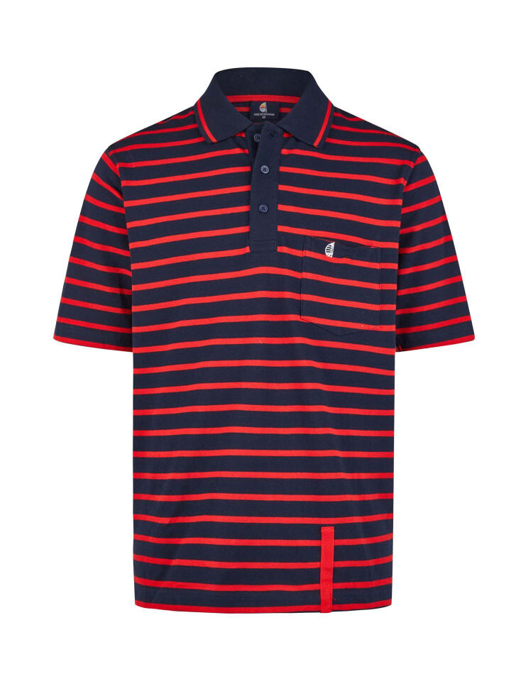 

Поло Wind Sportswear Kurzarm, цвет marine-rot