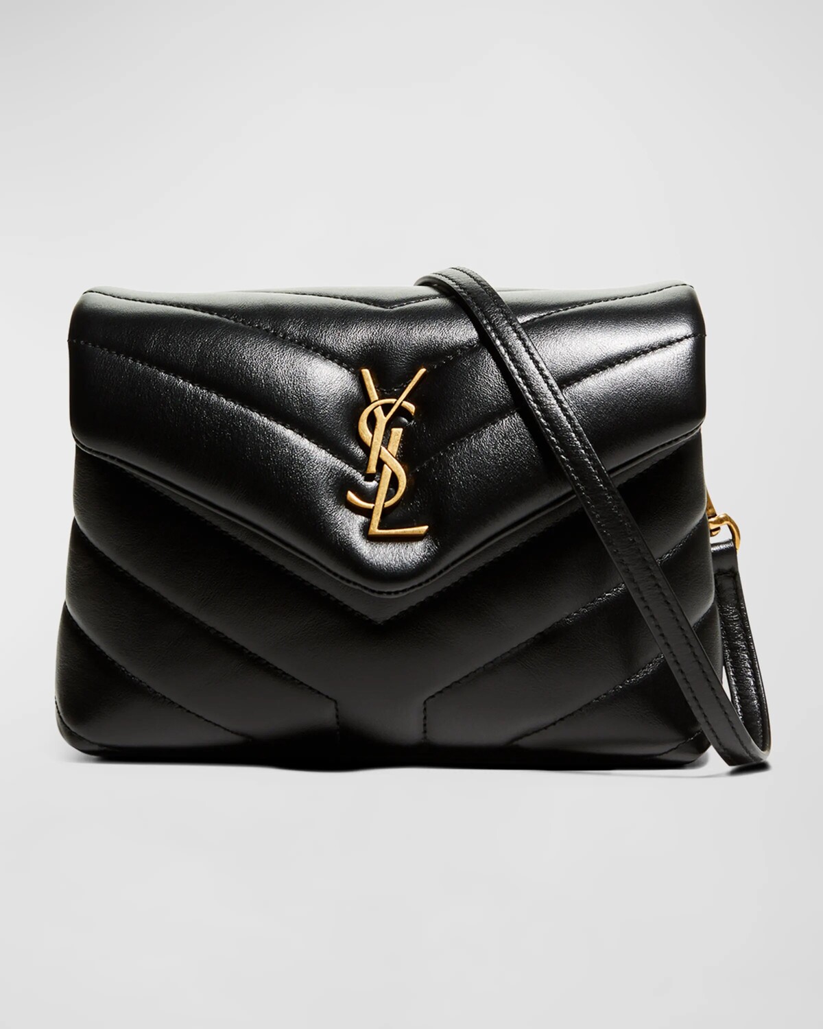 

Сумка через плечо Loulou Toy YSL из стеганой кожи Saint Laurent, цвет Black