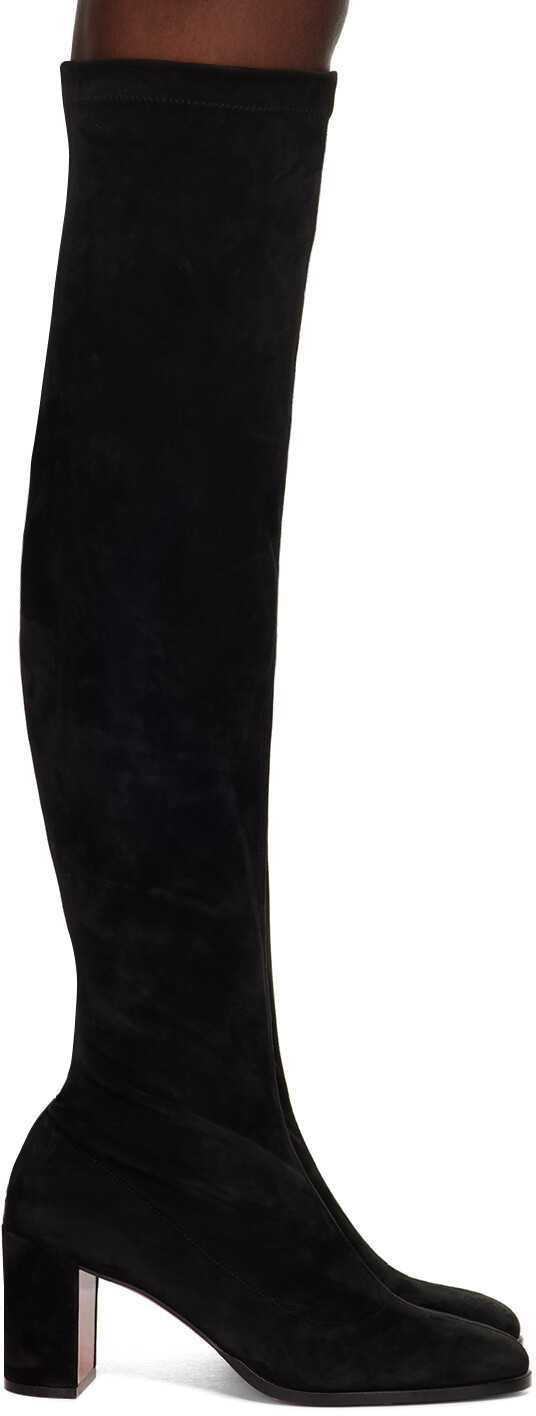 

Christian Louboutin Черные ботинки Stretchadoxa Botta Alta, Черный
