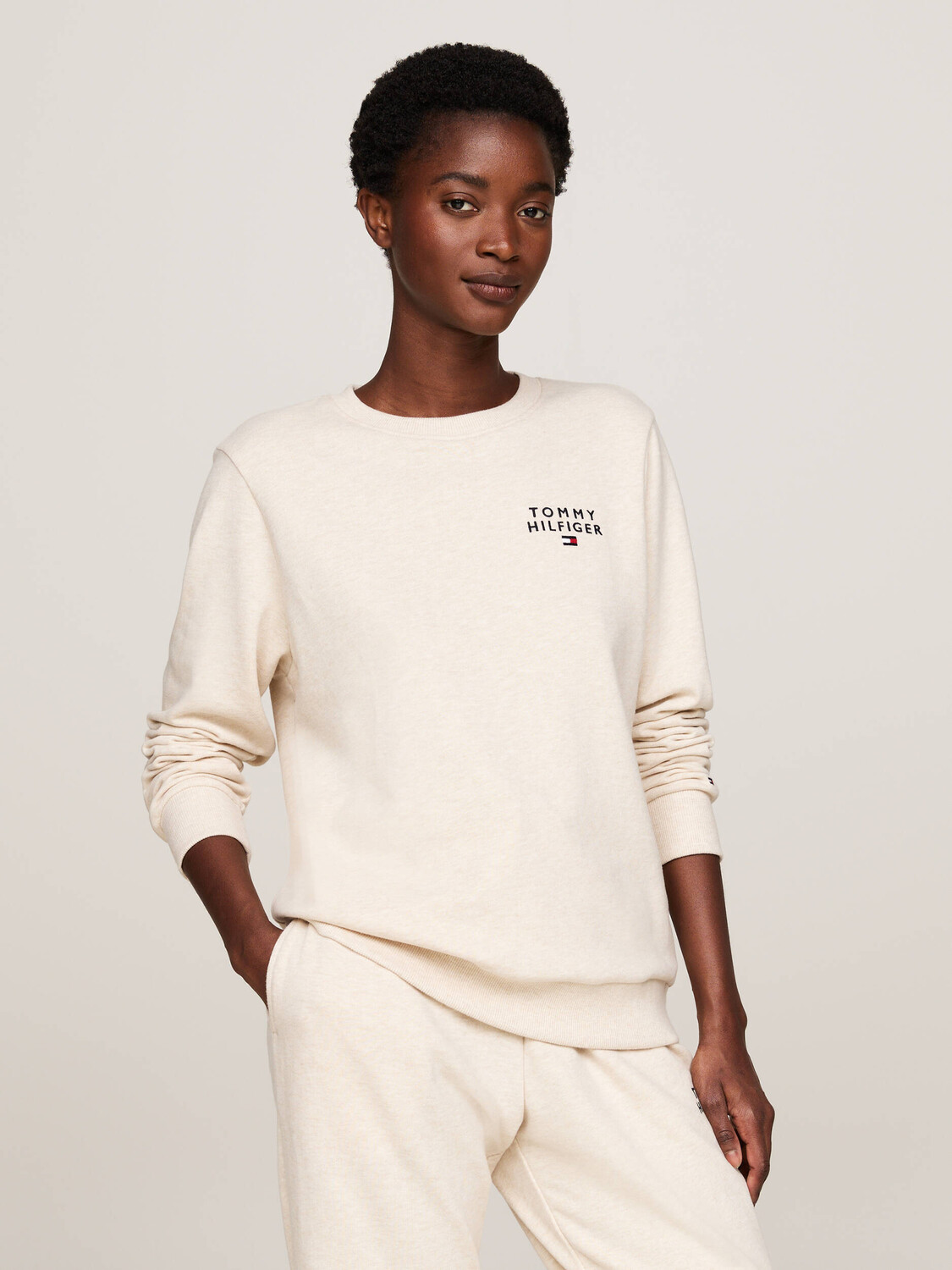 

Толстовка Tommy Hilfiger Regular Fit, бежевый