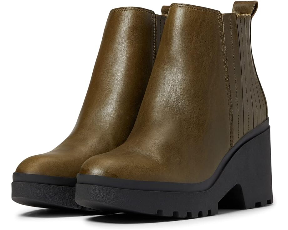 

Ботинки Eileen Fisher Kat, цвет Olive Leather