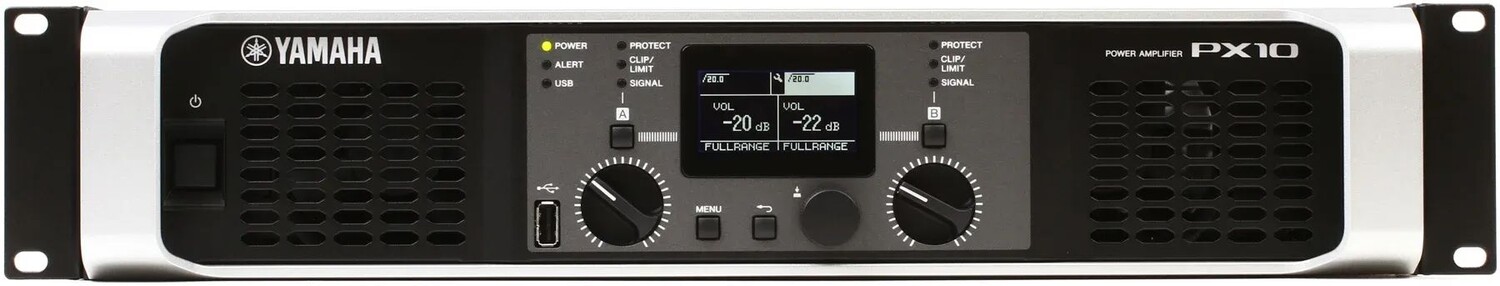 

2-канальный усилитель мощности Yamaha PX10 мощностью 1200 Вт