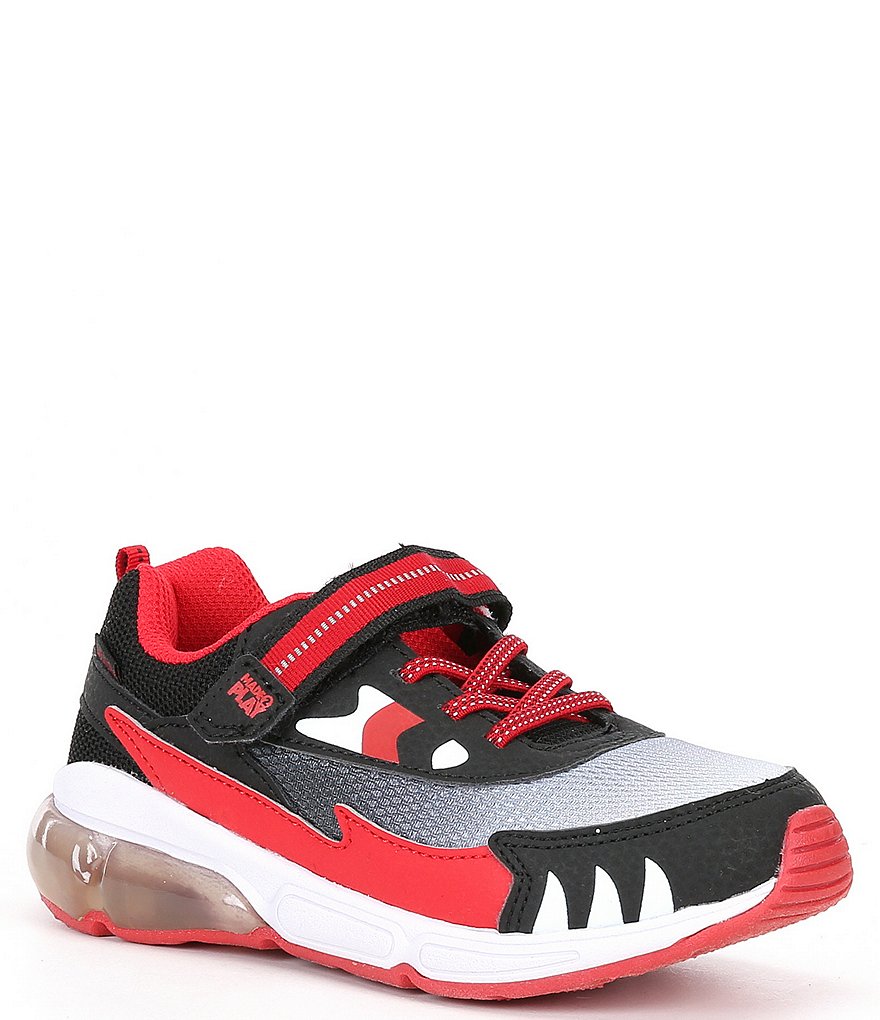 Моющиеся кроссовки из кожи с подсветкой Stride Rite Jaws Made2Play (для малышей), красный поло stride размер xl красный