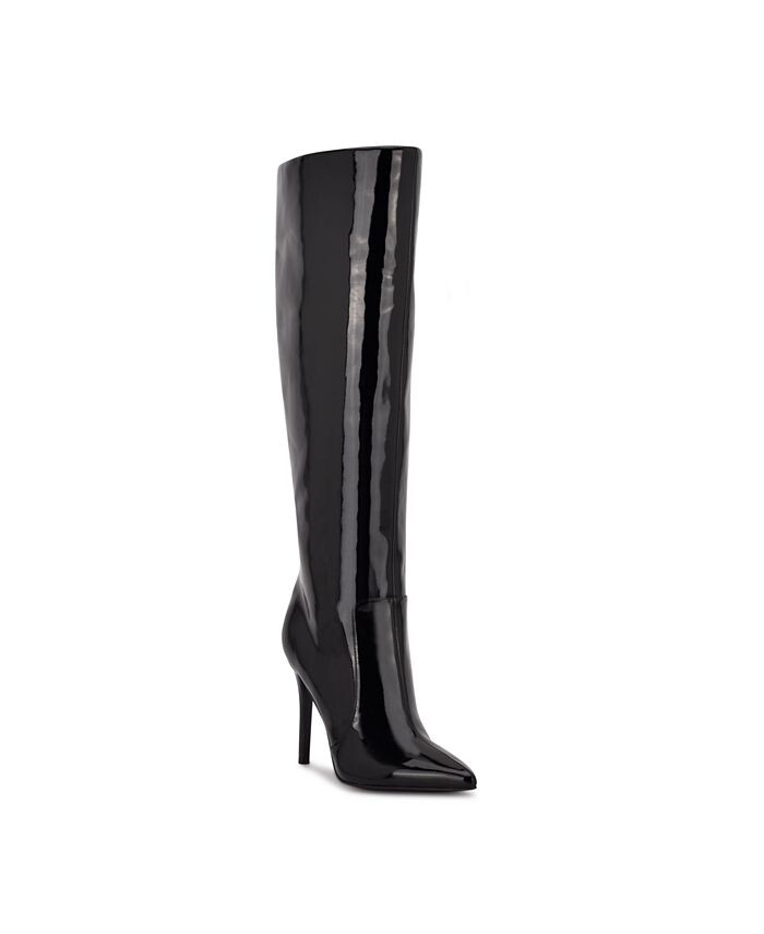 

Женские ботинки на каблуке-талере Nine West, черный