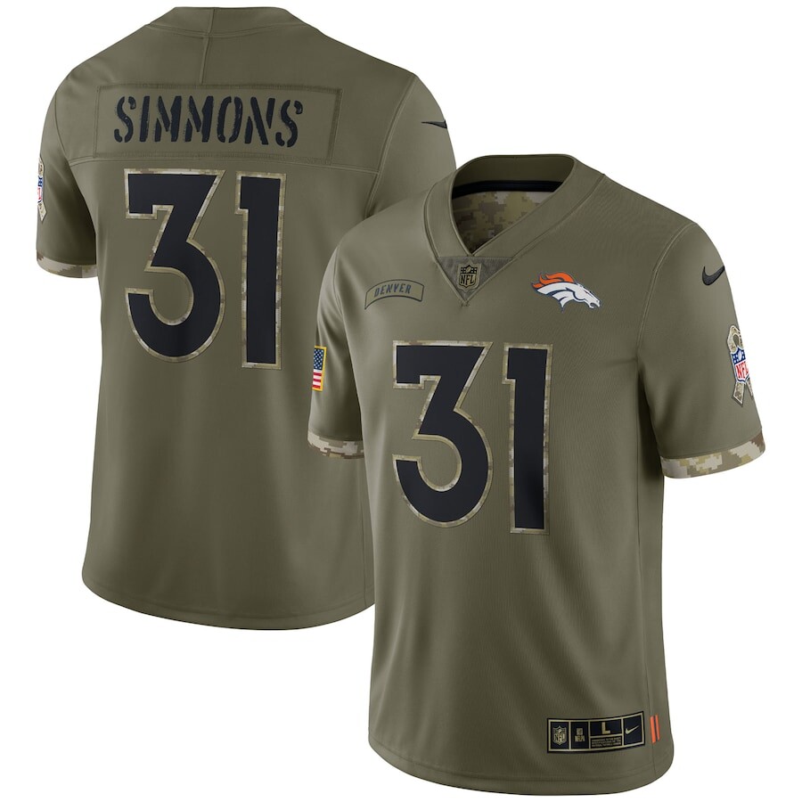 

Джерси Nike Denver Broncos, оливковый