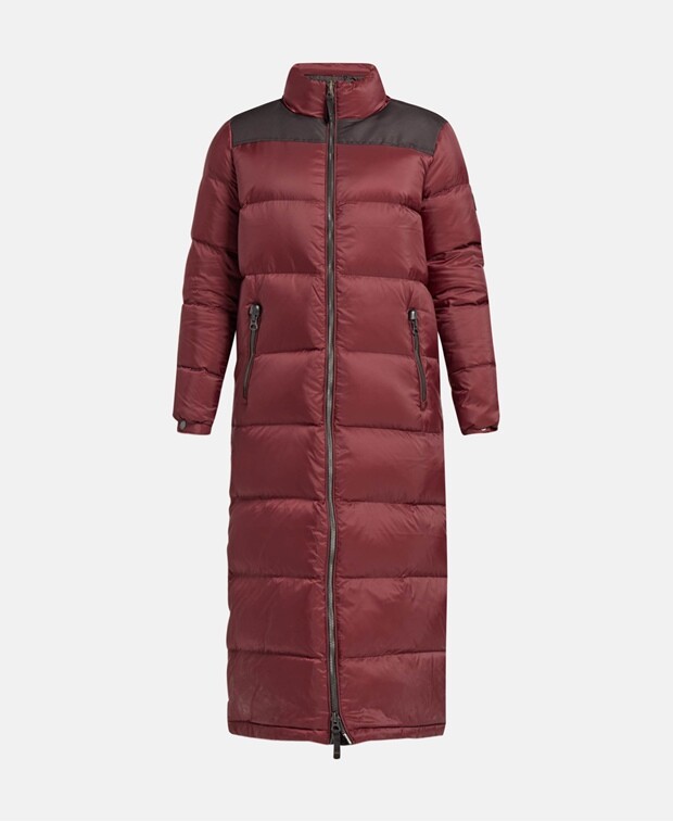 

Пуховое пальто Superdry, бордо