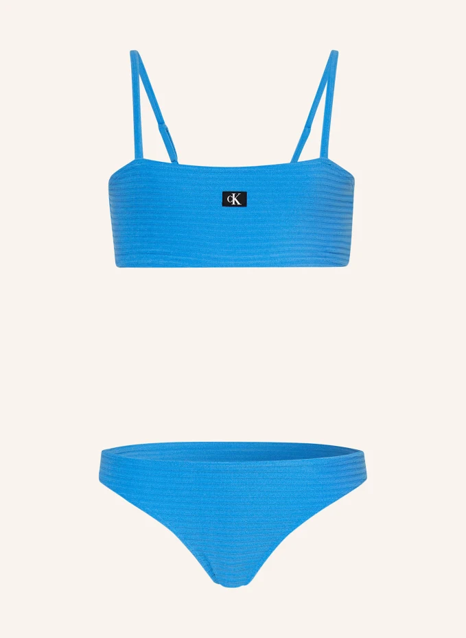 

Бюстье бикини Calvin Klein, синий
