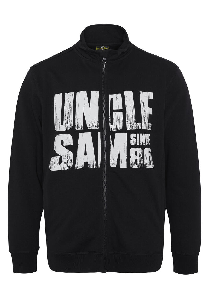Толстовка с логотипом UNCLE SAM, цвет schwarz шорты с карманами uncle sam цвет schwarz