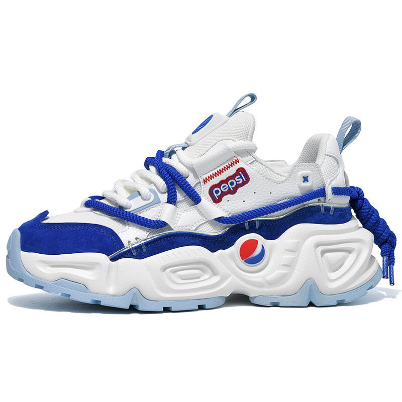 

Кроссовки Pepsi Jelly Color Series Chunky Sneakers Unisex, белый/голубой