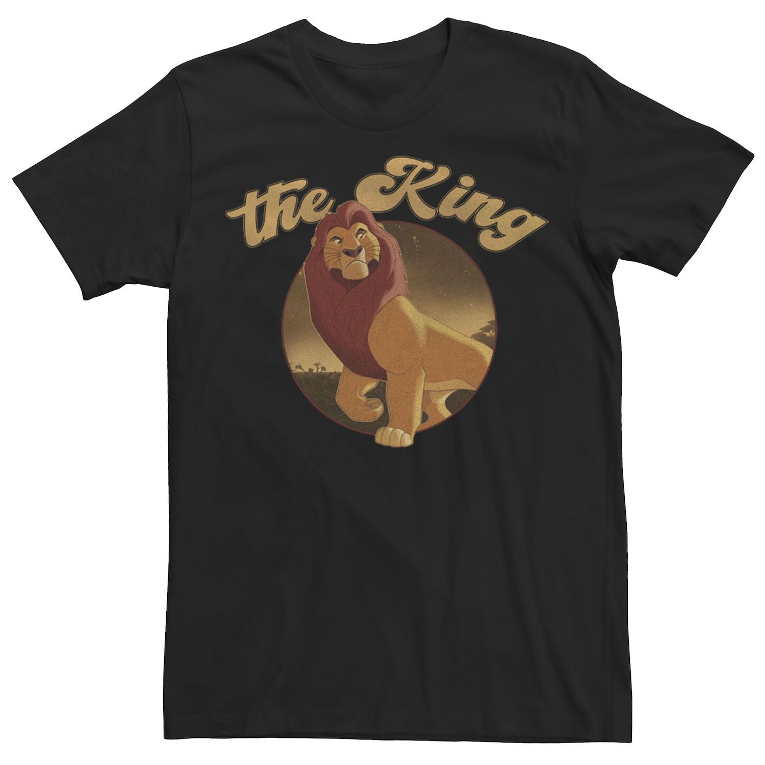 Мужская футболка Disney The Lion King Mufasa The King Licensed Character