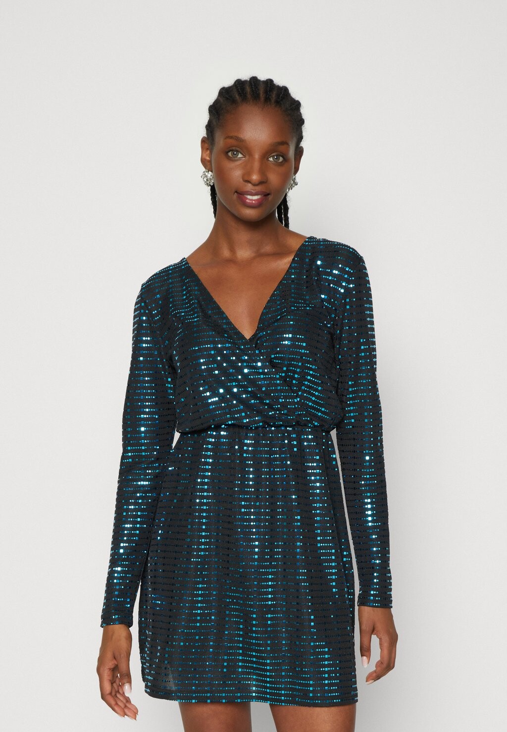 

Элегантное платье Onldana Mirror Wrap Dress ONLY, черный