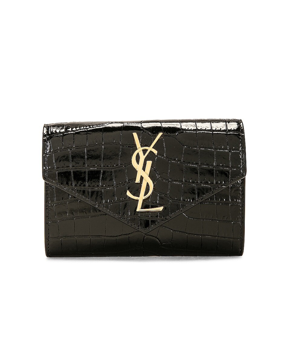 

Сумка Saint Laurent Monogramme Flap Wallet, неро