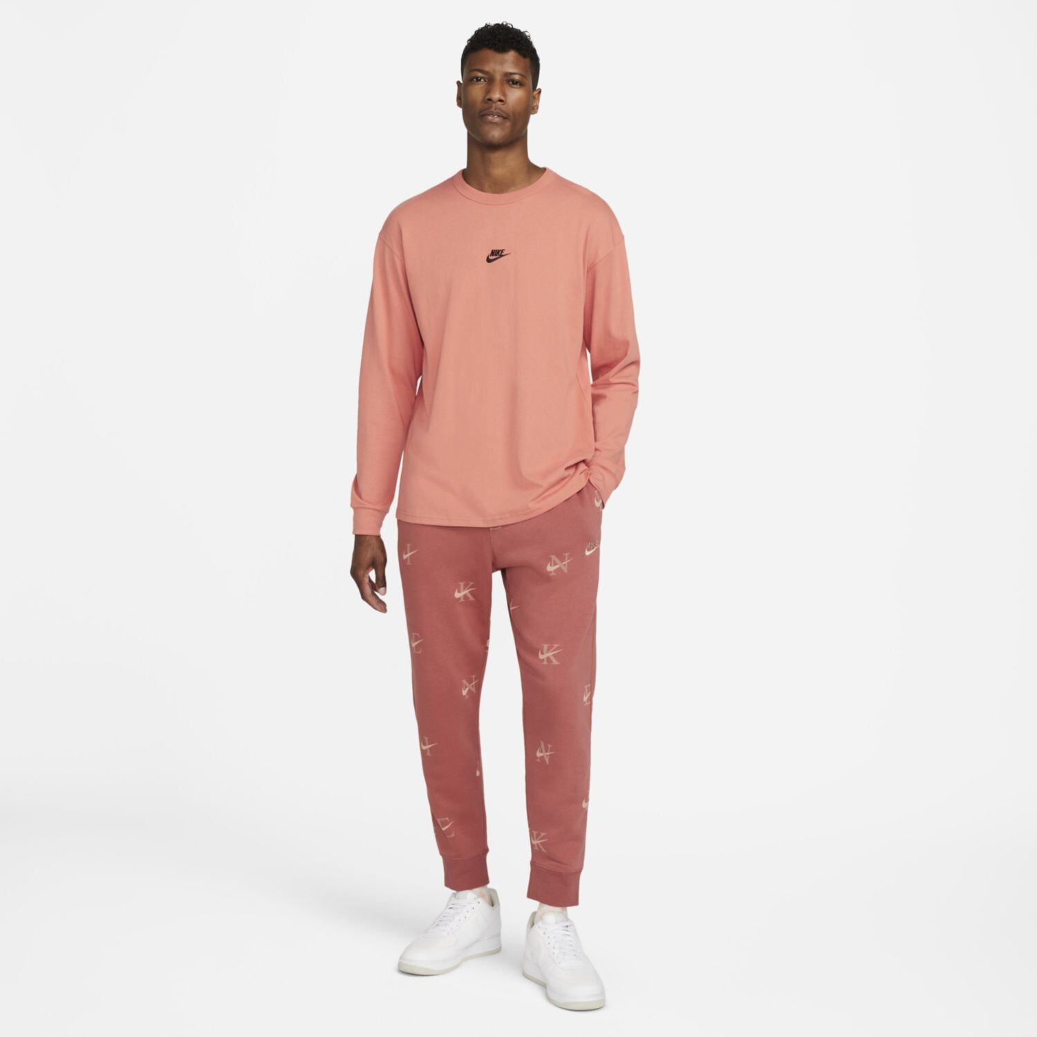 

Мужские флисовые джоггеры с принтом Nike Club