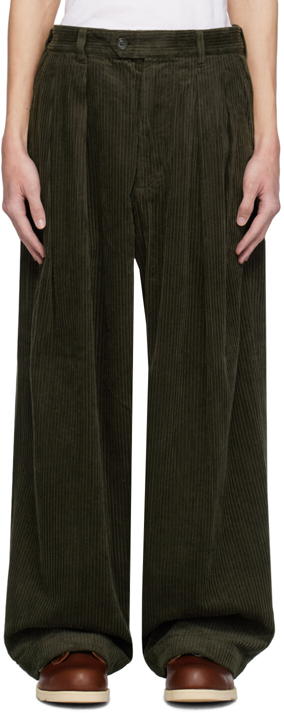 

Зеленые оксфорды Engineered Garments