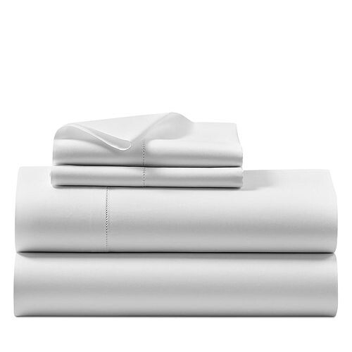 

Плоский лист из органического сатина, двойной Ralph Lauren, цвет White
