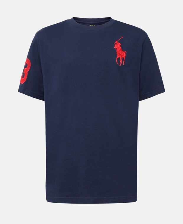 

Футболка Polo Ralph Lauren, темно-синий